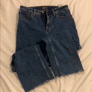 Abercrombie straight leg jeans